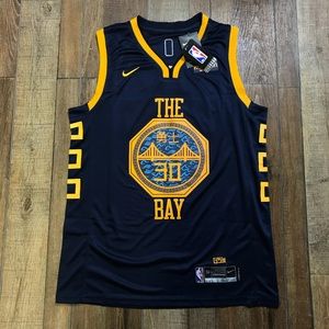 NWT Steph Curry Warriors NBA City Jersey
